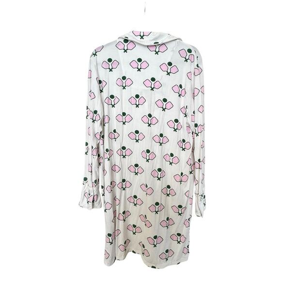 Pickle Ball PJ's Mark & Graham Toss Designs Women's Soft Luxurious Pajamas L/XL - Picture 9 of 9